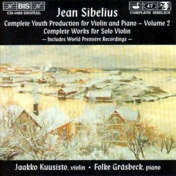 Album Jean Sibelius: Complete Youth Production For Violin And Piano, Volume 2