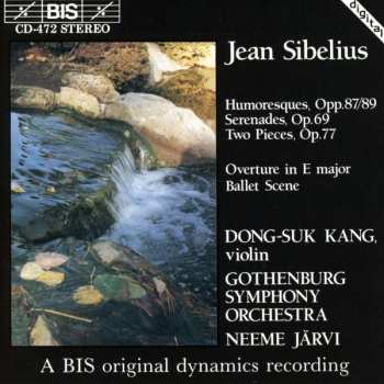 CD Jean Sibelius: Concert Pieces For Violin & Orchestra (Six Humoresques, Op.87 & 89) 394253