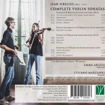CD Jean Sibelius: Complete Violin Sonatas 464982