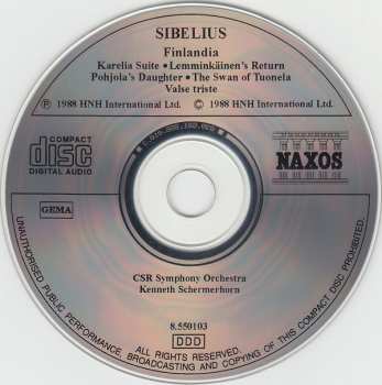 CD Jean Sibelius: Finlandia • Swan Of Tuonela • Valse Triste • Karelia Suite • Pohjola's Daughter • Lemminkäinen's Return 175236