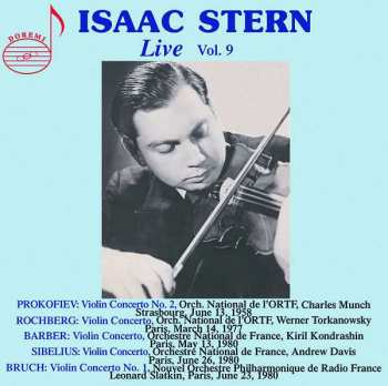 Jean Sibelius: Isaac Stern - Live Vol.9