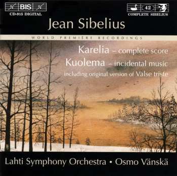 Jean Sibelius: Karelia - Complete Score / Kuolema - Incidental Music