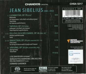 SACD Jean Sibelius: Luonnotar, Tapiola, Spring Song etc. 121521