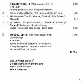 SACD Jean Sibelius: Luonnotar, Tapiola, Spring Song etc. 121521