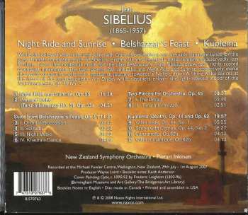 CD Jean Sibelius: Night Ride And Sunrise / Belshazzar's Feast / Kuolema 254374