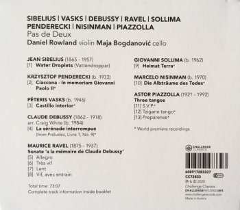 CD Jean Sibelius: Pas De Deux 94692