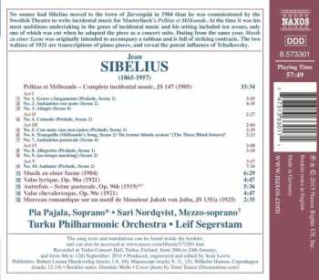 CD Jean Sibelius: Pelléas Et Mélisande / Musik Zu Einer Szene / Valse Lyrique / Valse Chevaleresque / Morceau Romantique 270159
