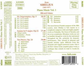CD Jean Sibelius: Piano Music Vol.1 239117