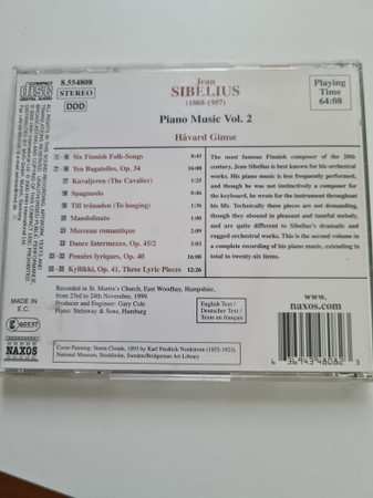 CD Jean Sibelius: Piano Music Vol.2 446880