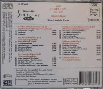 CD Jean Sibelius: Piano Music (Finlandia • Kyllikki, Three Lyric Pieces • The Trees • The Flowers - Five Characteristic Impressions - Six Impromptus) 440865