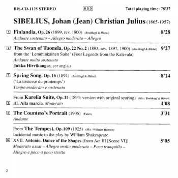 CD Jean Sibelius: Sibelius - Lahti - Vänskä 282430