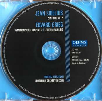 CD Jean Sibelius: Sinfonie Nr. 2 330655