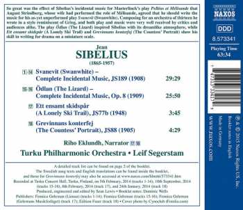 CD Jean Sibelius: Swanwhite (Complete Incidental Music) • The Lizard • A Lonely Ski Trail • The Countess' Portrait 117592