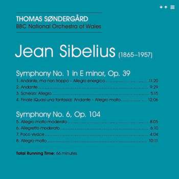 CD Jean Sibelius: Symphonies 1 & 6 286600