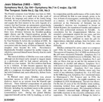 CD Jean Sibelius: Symphonies Nos 6 & 7 Etc. 312173