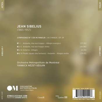 CD Jean Sibelius: Symphony No. 1 In E Minor 336645