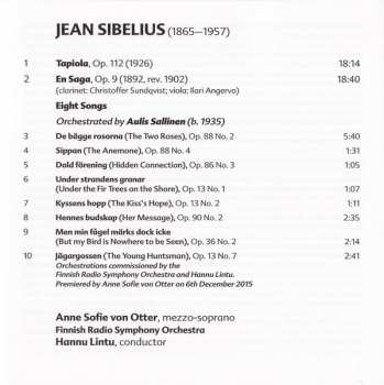 SACD Jean Sibelius: Tapiola | En Saga | 8 Songs 191900