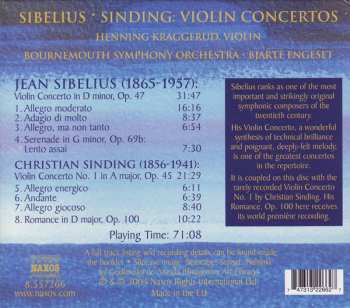CD Jean Sibelius: Violin Concertos 324637