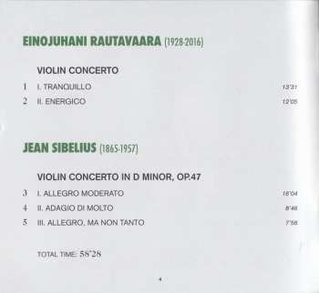 CD Jean Sibelius: Violin Concertos 329652