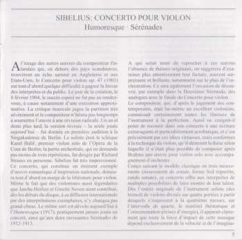 CD Jean Sibelius: Sibelius: Violinkonzert - Serenaden - Humoreske 418727