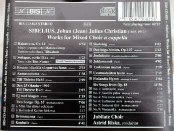 CD Jean Sibelius: Works For Mixed Choir A Cappella 281960