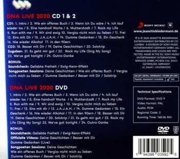 2CD/DVD Jeanette Biedermann: DNA Live 2020 DIGI 322072
