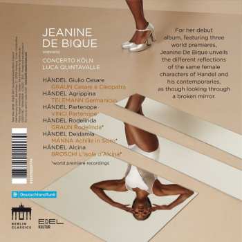 CD Jeanine De Bique: Mirrors 187669