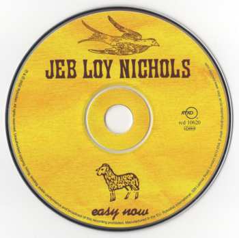 CD Jeb Loy Nichols: Easy Now 457446