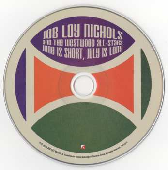 CD Jeb Loy Nichols: June Is Short, July Is Long 95802
