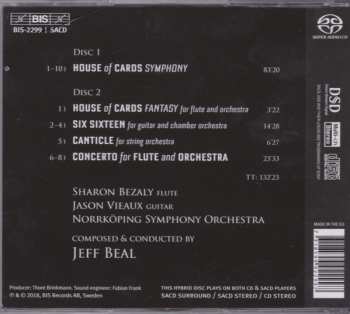 2SACD Jeff Beal: House Of Cards Symphony - Flute Concerto - Six Sixteen - Canticle 470622
