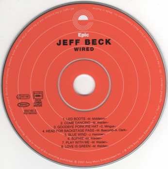 CD Jeff Beck: Wired 40541