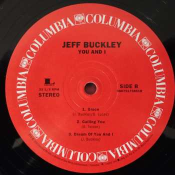 2LP Jeff Buckley: You And I 41174