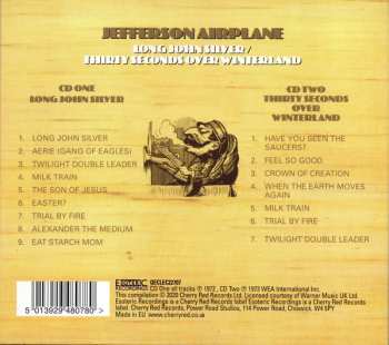 2CD Jefferson Airplane: Long John Silver/Thirty Seconds Over Winterland 102234