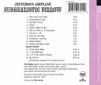 CD Jefferson Airplane: Surrealistic Pillow 35207