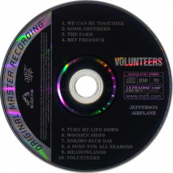 SACD Jefferson Airplane: Volunteers LTD | NUM 39213