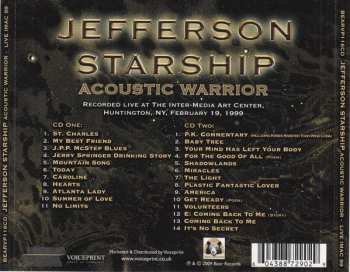 2CD Jefferson Starship: Acoustic Warrior - Live IMAC 99 219698