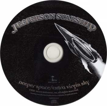 2CD Jefferson Starship: Deeper Space/Extra Virgin Sky 105804