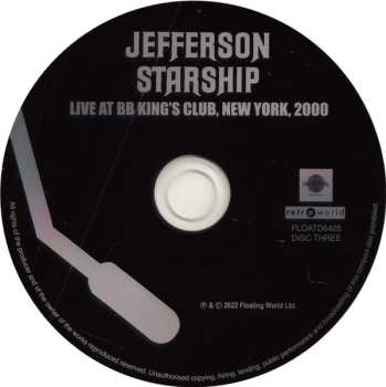 3CD Jefferson Starship: Live At BB King's Club, New York, 2000 451523