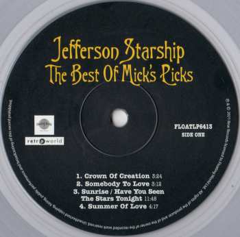 LP Jefferson Starship: The Best Of Mick's Picks LTD | CLR 58826