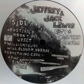 LP Jeffrey Lewis: City & Eastern Songs 80524