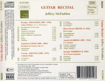 CD Jeffrey McFadden: Guitar Recital 457200