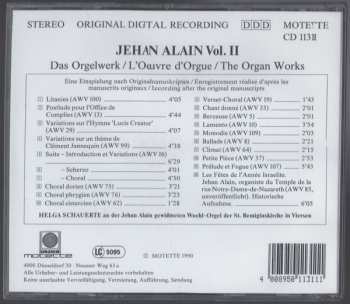 CD Jehan Alain: Das Orgelwerk = L'Oeuvre D'Orgue = The Organ Works Vol. 2