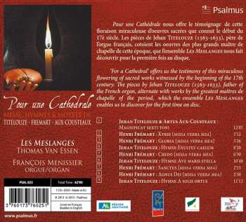 CD Jehan Titelouze: Pour Une Cathédrale - Messe, Hymnes & Mottets 317083