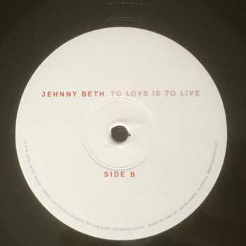 LP Jehnny Beth: To Love Is To Live 353157