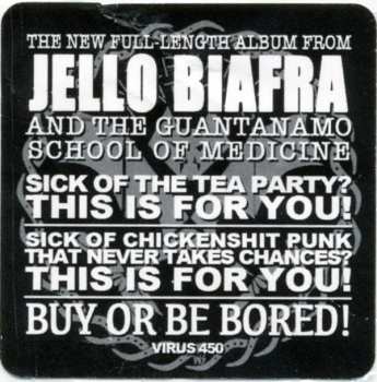 CD Jello Biafra And The Guantanamo School Of Medicine: White People And The Damage Done 40250