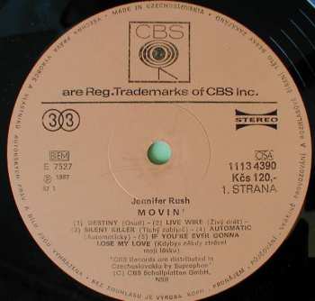 LP Jennifer Rush: Movin' 42067
