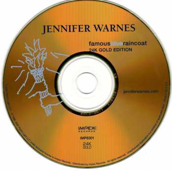 CD Jennifer Warnes: Famous Blue Raincoat (The Songs Of Leonard Cohen) 145833