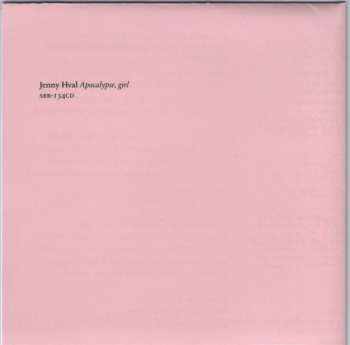 CD Jenny Hval: Apocalypse, Girl 520813