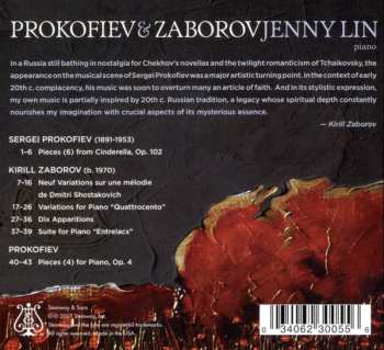 CD Jenny Lin: Prokofiev & Zaborov 296277