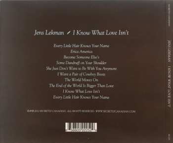 CD Jens Lekman: I Know What Love Isn't 308509